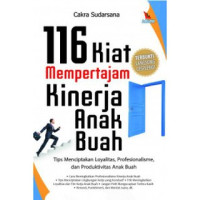 Image of 116 Kiat Mempertajam Kinerja Anak Buah
