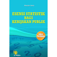 Image of Esensi Statistik Bagi Kebijakan Publik : Edisi Perdana