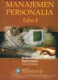 Image of Manajemen Personalia : Edisi 4